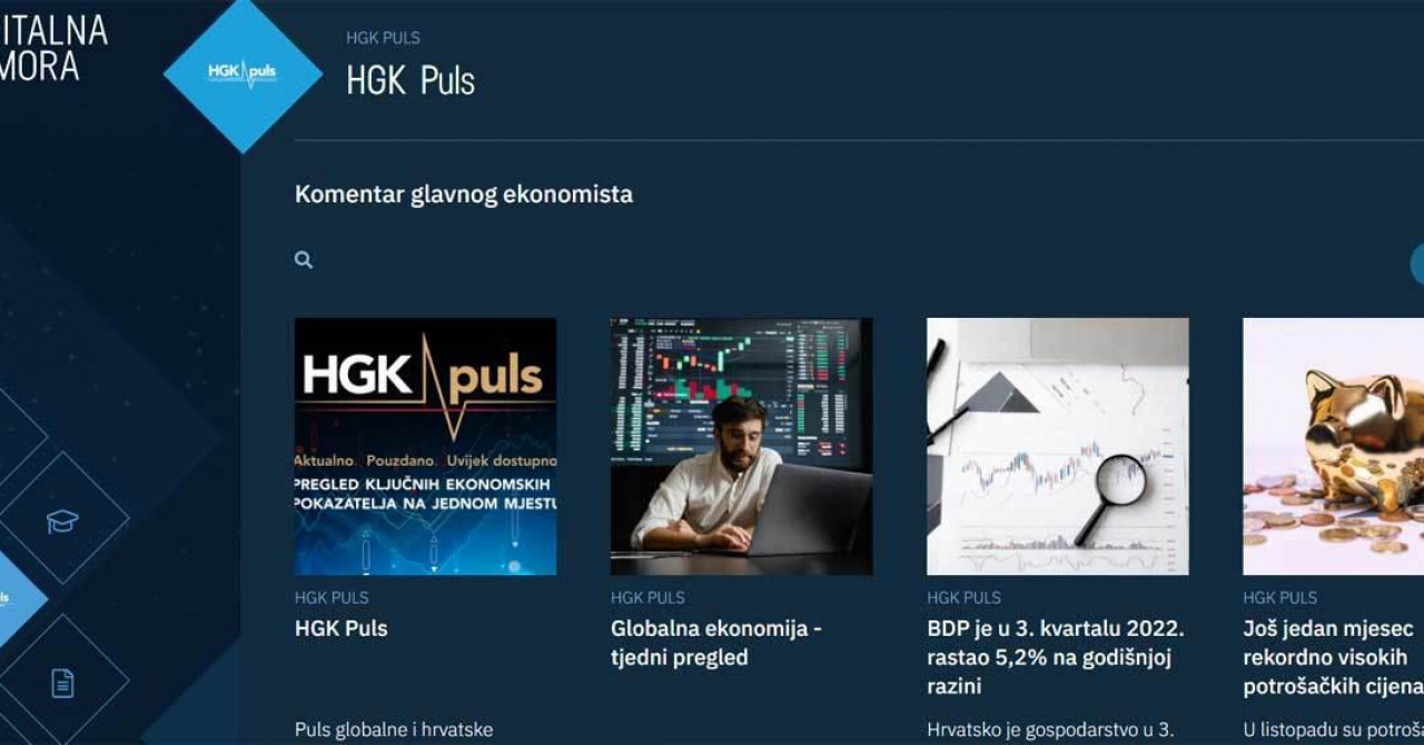 Hrvatska gospodarska komora lansirala tjedni pregled ekonomskih kretanja ‘HGK Puls‘