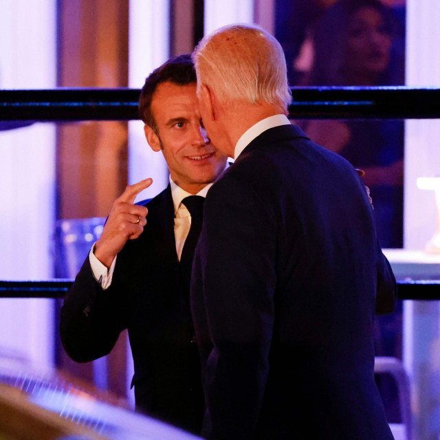 &lt;p&gt;Emmanuel Macron i Joe Biden&lt;/p&gt;
