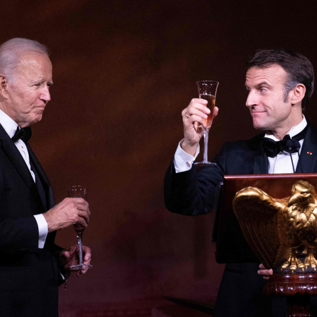 &lt;p&gt;Emmanuel Macron i Joe Biden &lt;/p&gt;