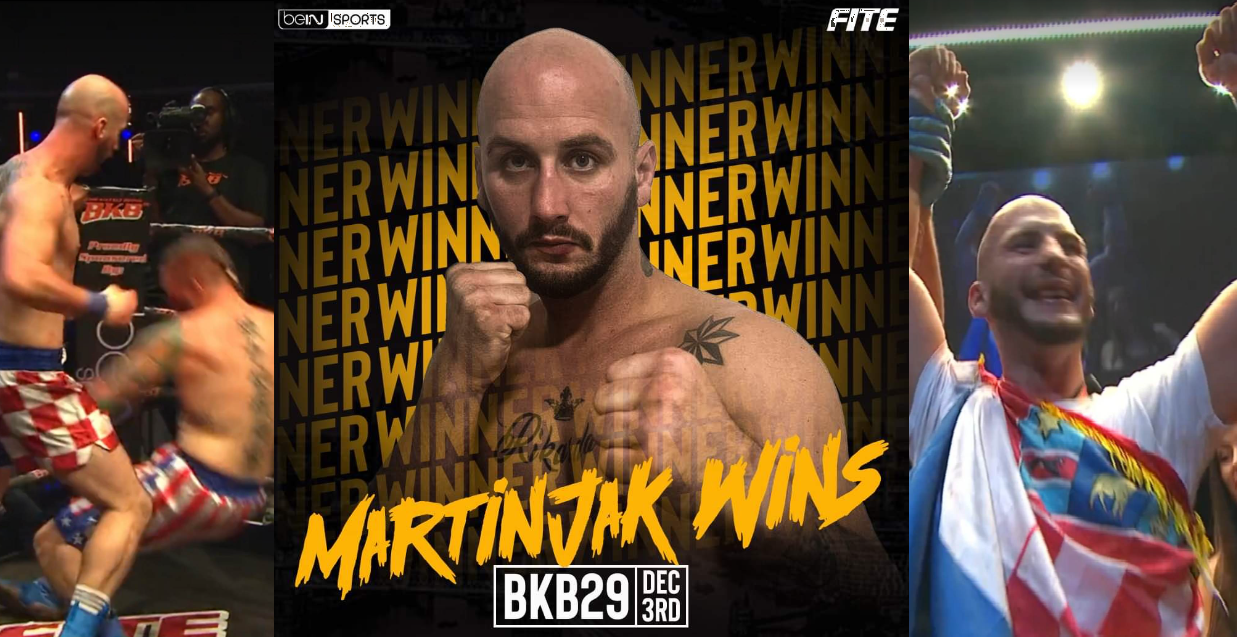 Kakav povratak! Marko Martinjak nakon 5 godina pauze nokautirao protivnika i postao BKB prvak