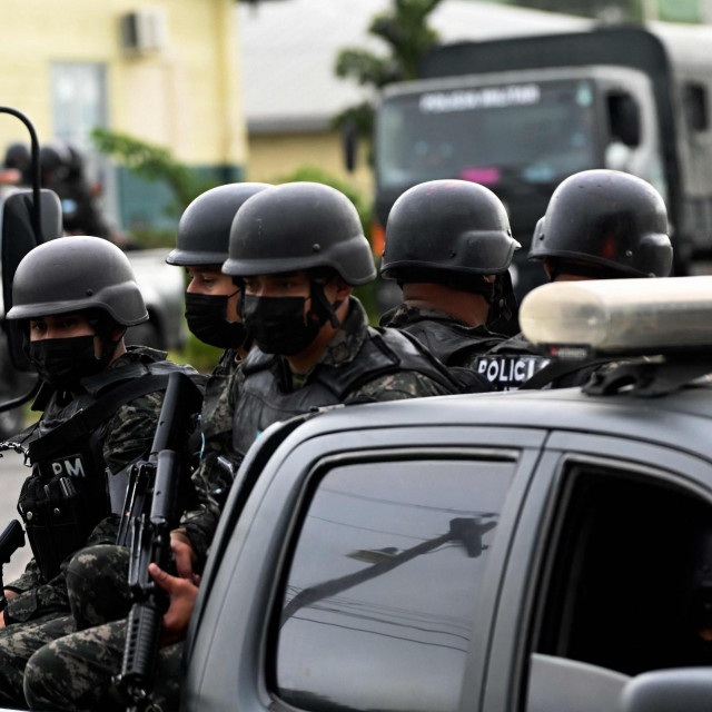 &lt;p&gt;Tegucigalpa, specijalci za borbu protiv bandi&lt;/p&gt;