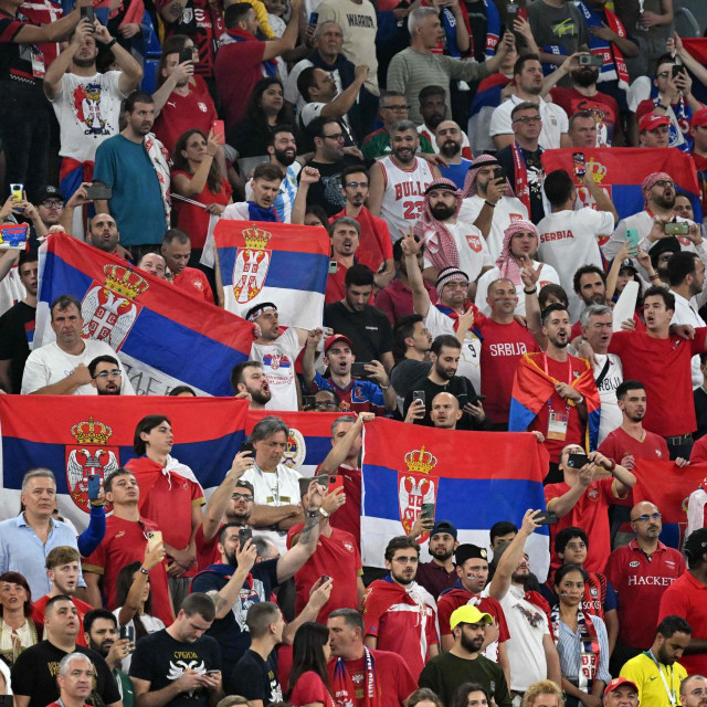 &lt;p&gt;Serbia fans&lt;/p&gt;