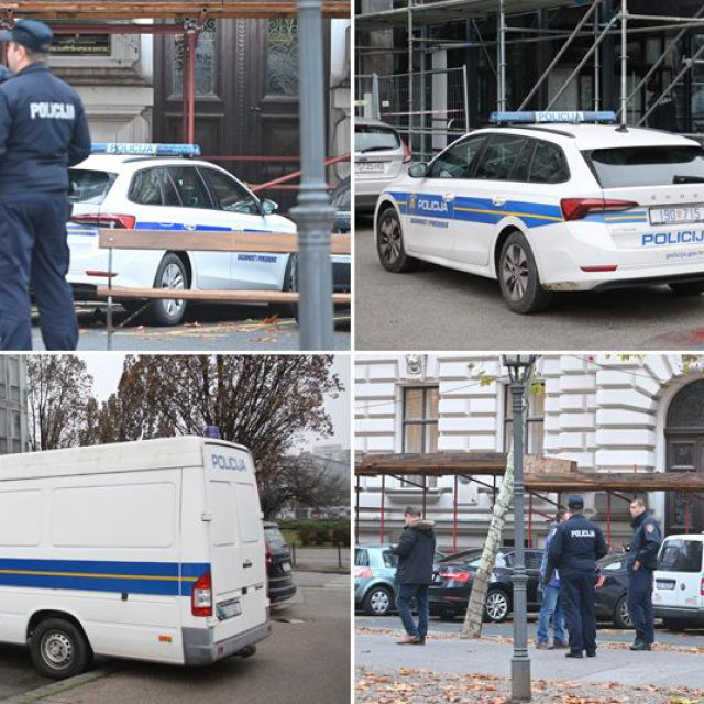 &lt;p&gt;Policija ispred sudova u Zagrebu zbog dojava o bombi&lt;/p&gt;