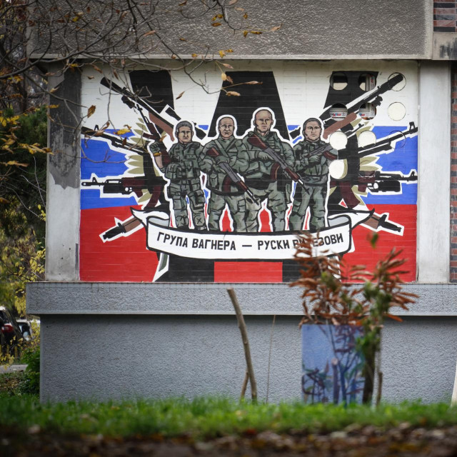 &lt;p&gt;Mural grupe Wagner u Beogradu&lt;/p&gt;