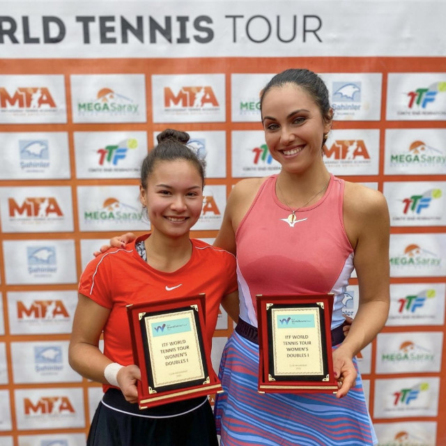 &lt;p&gt;Mariana Dražić i Amarissa Kiara Toth su osvojile turnir u Turskoj&lt;/p&gt;
