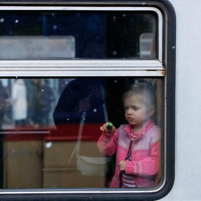 &lt;p&gt;Ukrajinska djeca bježe od rata, ilustracija&lt;/p&gt;