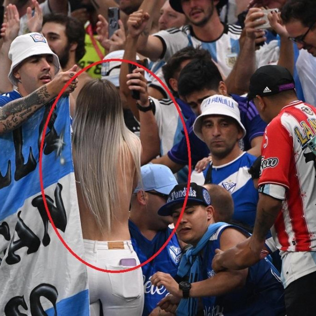 &lt;p&gt;Argentinka u toplesu na tribinama finala SP-a&lt;/p&gt;