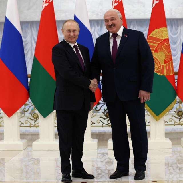 Vladimir Putin i Aleksander Lukašenko