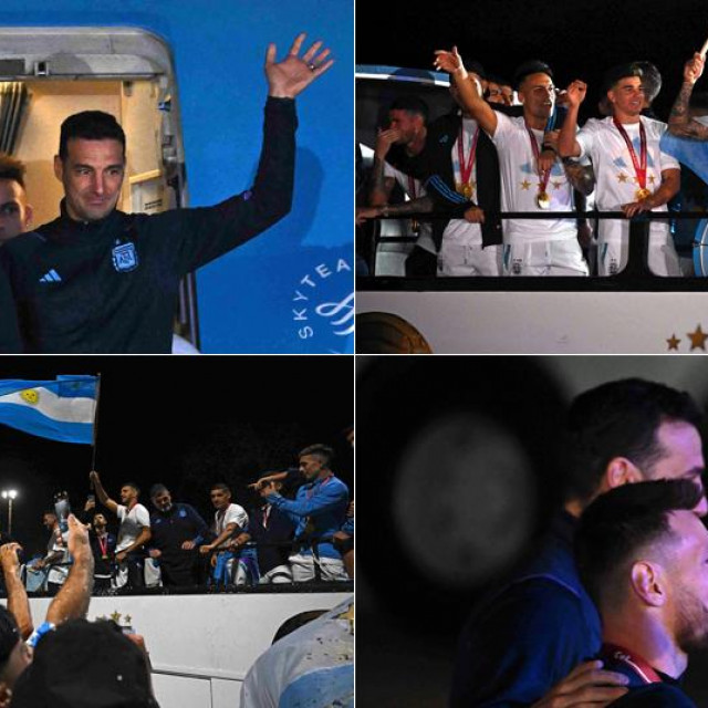 &lt;p&gt;Dolazak argentinskih nogometaša u zračnu luku u Buenos Airesu&lt;/p&gt;