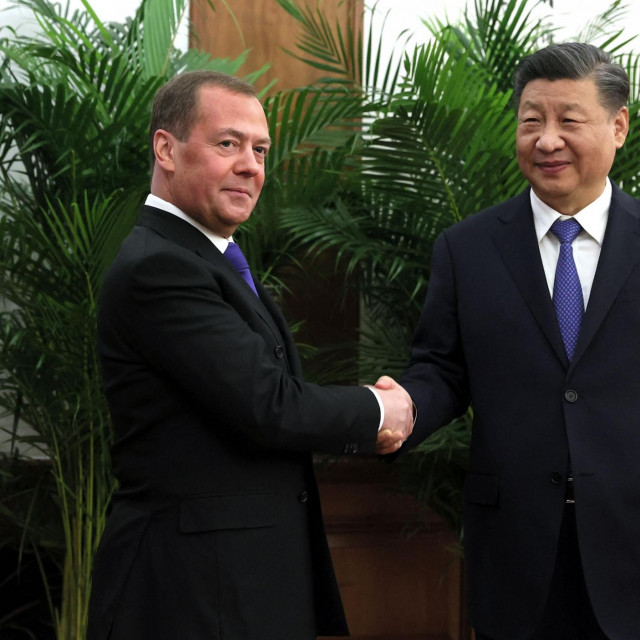 &lt;p&gt;Dmitri Medvedev i Xi Jinping &lt;/p&gt;