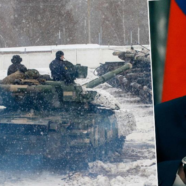 Ukrajinska vojska i Vladimir Putin/Ilustracija