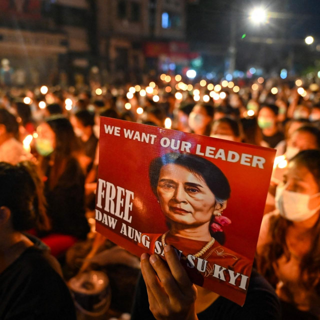 &lt;p&gt;Prosvjedi zbog osude Suu Kyi&lt;/p&gt;