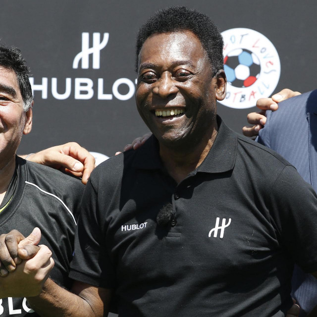 &lt;p&gt;Diego Maradona i Pele&lt;/p&gt;
