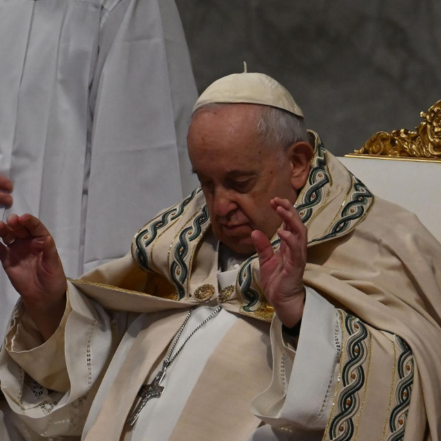 &lt;p&gt;Papa Franjo predvodi misu 1. siječnja 2023.&lt;/p&gt;
