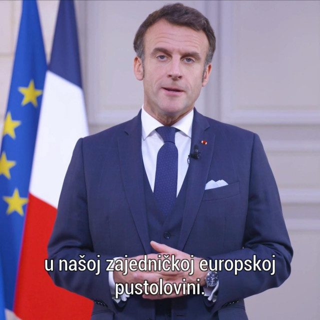 &lt;p&gt;Macron čestita Hrvatkoj na ulasku u eurozonu&lt;/p&gt;