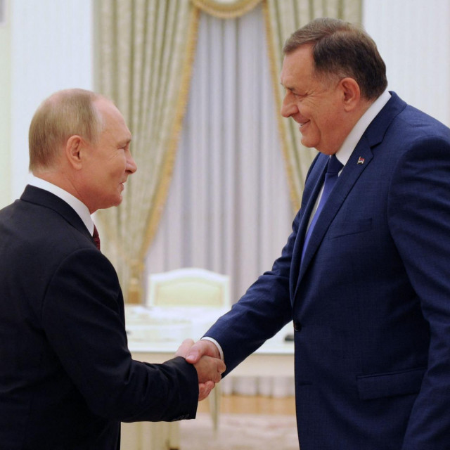 Susret Vladimira Putina i Milorada Dodika 20.9. 2022. u Kremlju