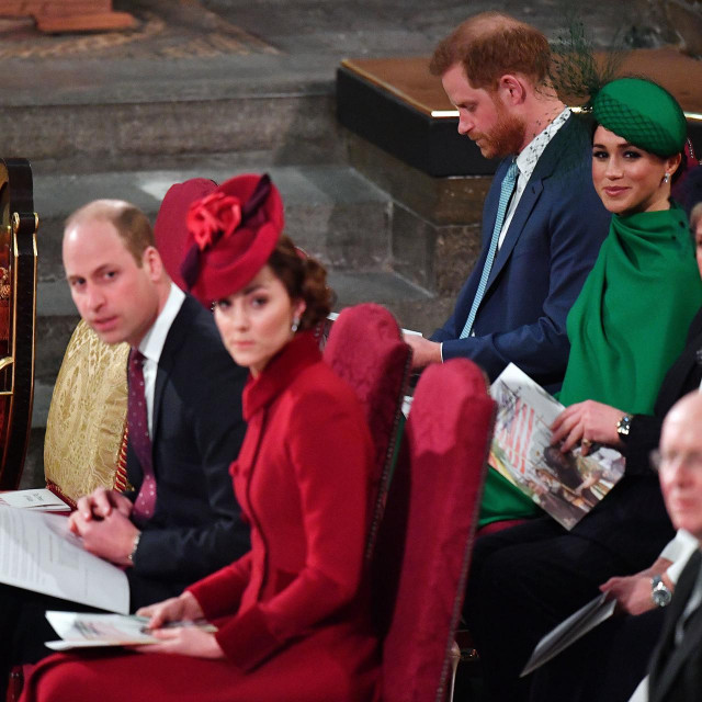 &lt;p&gt;Uloga rezervnog princa mu je dozlogrdila: prince Harry i Meghan Markle s princom Williamom i njegovom suprugom Kate&lt;/p&gt;