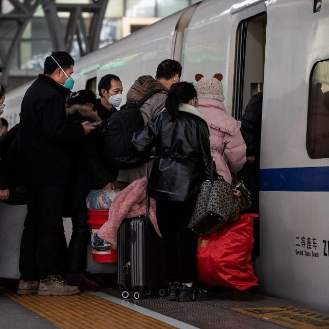 &lt;p&gt;Gužve na željezničkom kolodvoru u Kini&lt;/p&gt;