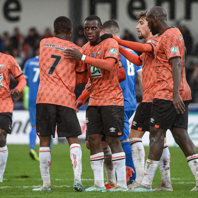 Slavlje igrača Lorienta