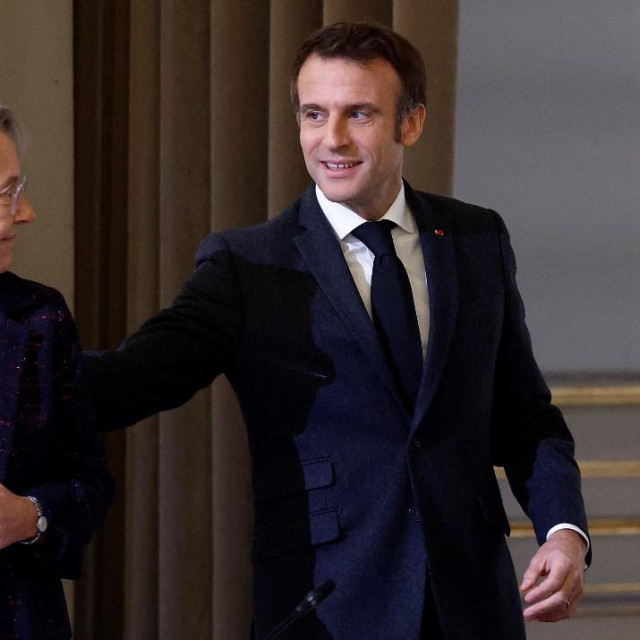 &lt;p&gt;Elisabeth Borne i Emmanuel Macron&lt;/p&gt;