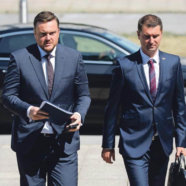 &lt;p&gt;Ministar financija Marko Primorac i ministar gospodarstva Davor Filipović&lt;/p&gt;
