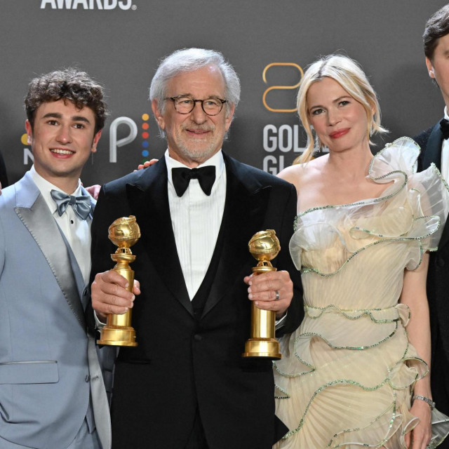 &lt;p&gt;Steven Spielberg s glumcima iz filma ”The Fabelmans”&lt;/p&gt;