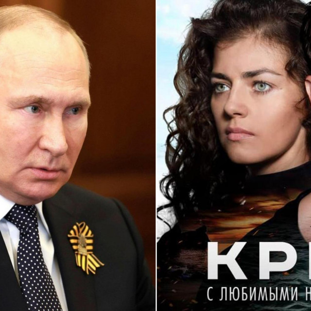 &lt;p&gt;Vladimir Putin i plakat za film ‘Krim‘&lt;/p&gt;