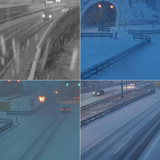 &lt;p&gt;Prometnice u Gorskom kotaru zabijelio je snijeg&lt;/p&gt;