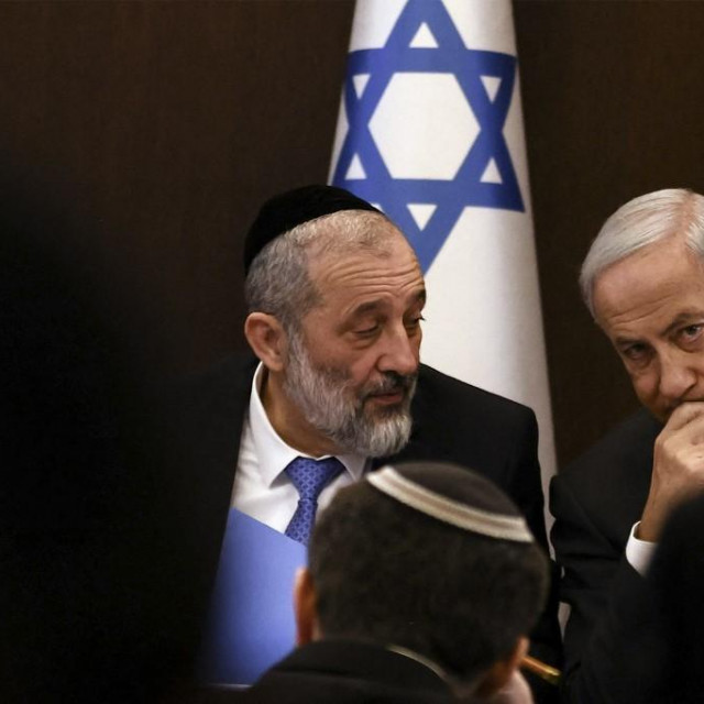 &lt;p&gt;Arie Deri i Benjamin Netanyahu&lt;/p&gt;