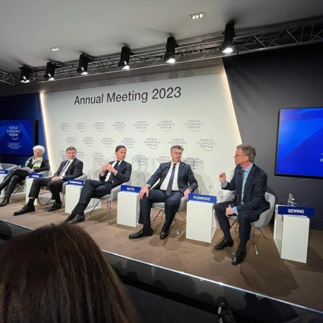&lt;p&gt;Andrej Plenković u Davosu&lt;/p&gt;