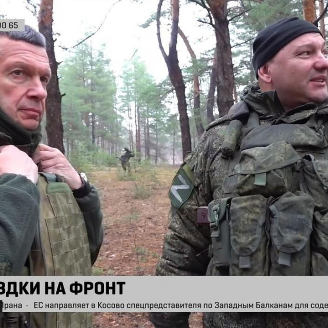 &lt;p&gt;Vladimir Solovjov i ranije je posjećivao ruske vojnike na terenu/Arhivska fotografija&lt;/p&gt;