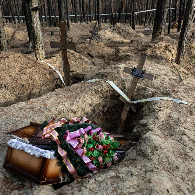 &lt;p&gt;Jedna od masovnih grobnica u Ukrajini&lt;/p&gt;