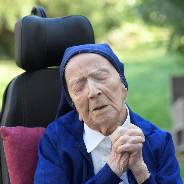 &lt;p&gt;Časna sestra Lucile Randon koja je umrla u dobi od 118 godina&lt;/p&gt;