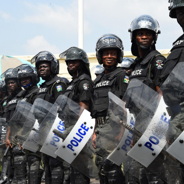 &lt;p&gt;Policija u Nigeriji&lt;/p&gt;