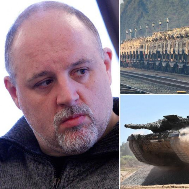 &lt;p&gt;Igor Tabak; američki tenkovi Abrams M1; njemački tenk Leopard 2&lt;/p&gt;