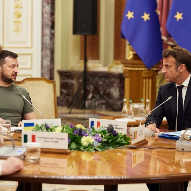 &lt;p&gt;Volodimir Zelenski i Emmanuel Macron&lt;/p&gt;