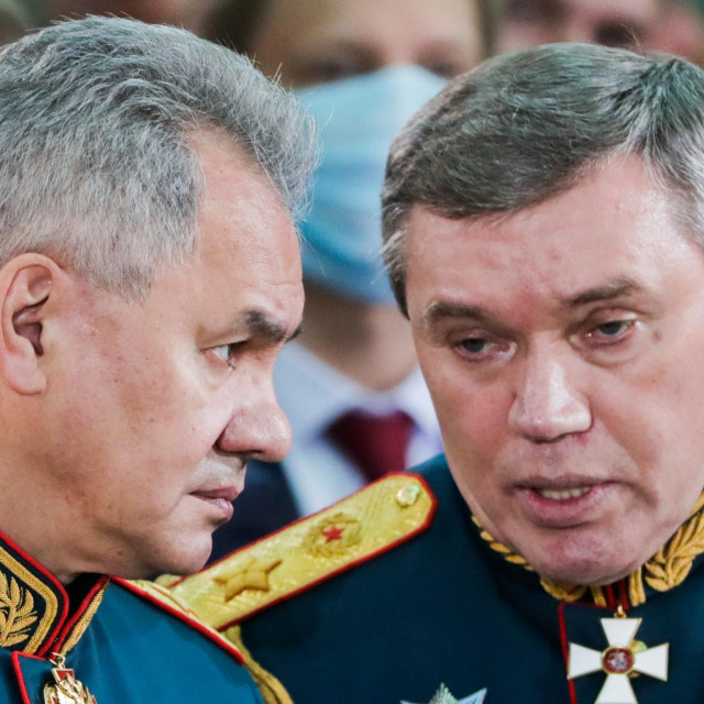 &lt;p&gt;Sergej Šojgu, ruski ministar obrane i Valerij Gerasimov&lt;/p&gt;