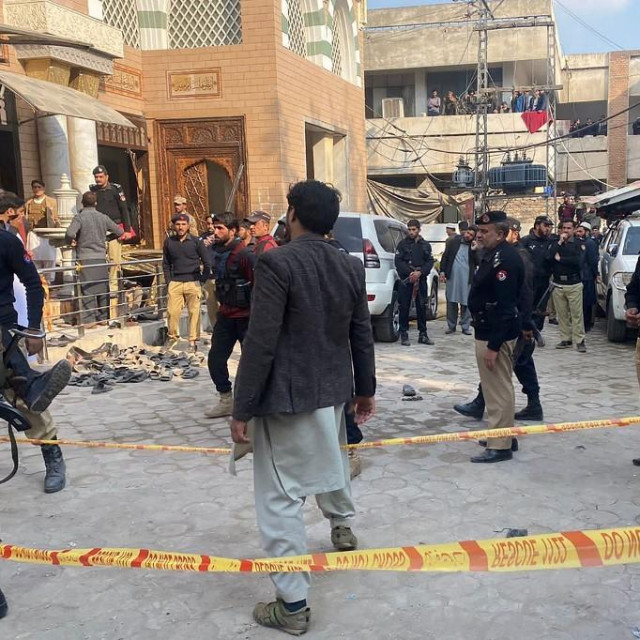 &lt;p&gt;Džamija u pakistanskom Peshawaru u kojoj je eksplodirala bomba&lt;/p&gt;