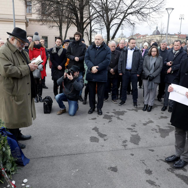 &lt;p&gt;Komemorativna šetnja povodom Međunarodnog dana sjećanja na žrtve Holokausta u Zagrebu&lt;/p&gt;