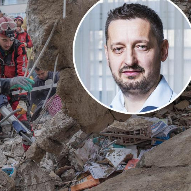 &lt;p&gt;Pretraživanje ruševina u Adani; u krugu: Josip Atalić&lt;/p&gt;