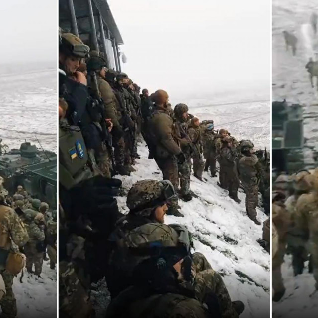 Ukrajinski vojnici spremni za bitku