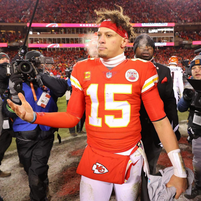 &lt;p&gt;KANSAS CITY, MISSOURI - JANUARY 29: Patrick Mahomes #15 of the Kansas City Chiefs celebrates after defeating the Cincinnati Bengals 23-20 in the AFC Championship Game at GEHA Field at Arrowhead Stadium on January 29, 2023 in Kansas City, Missouri. Kevin C. Cox/Getty Images/AFP (Photo by Kevin C. Cox/GETTY IMAGES NORTH AMERICA/Getty Images via AFP)&lt;/p&gt;