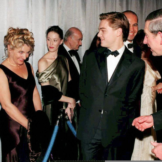 &lt;p&gt;Leonardo DiCaprio, Irmelin Indenbirken i kralj Charles&lt;/p&gt;