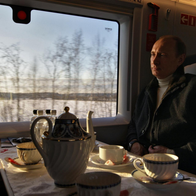 &lt;p&gt;Vladimir Putin u vlaku&lt;/p&gt;