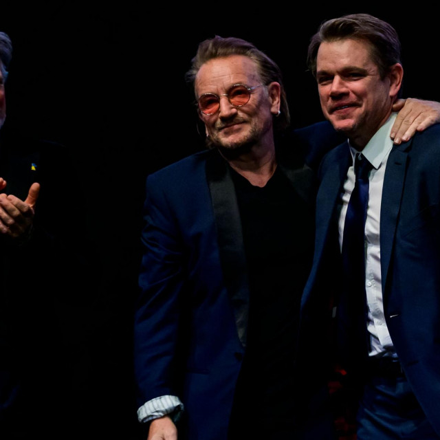 Damon, Bono i Adam Clayton