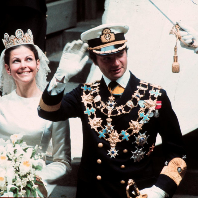 &lt;p&gt;Kraljevsko vjenčanje održano je 19. siječnja 1976.&lt;/p&gt;
