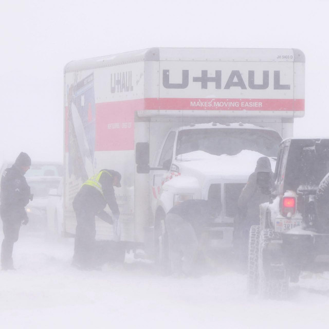 Zimska oluja u Utahu