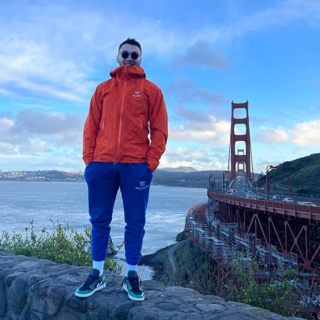 Istok Rodeš i most Golden Gate