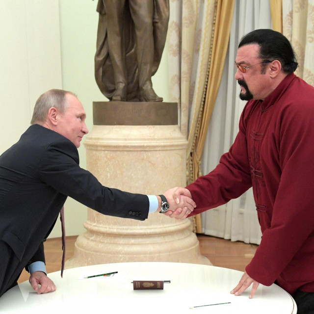 &lt;p&gt;Vladimir Putin i Steven Seagal, arhivska fotografija&lt;/p&gt;