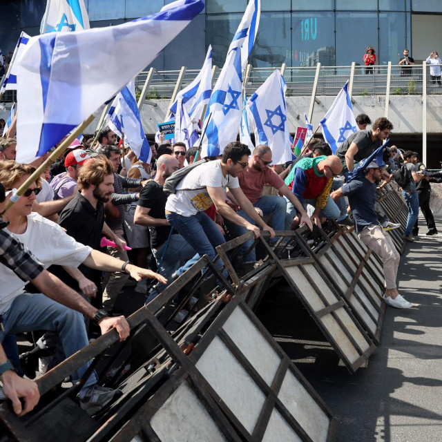 &lt;p&gt;Prosvjedi u Tel Avivu&lt;/p&gt;